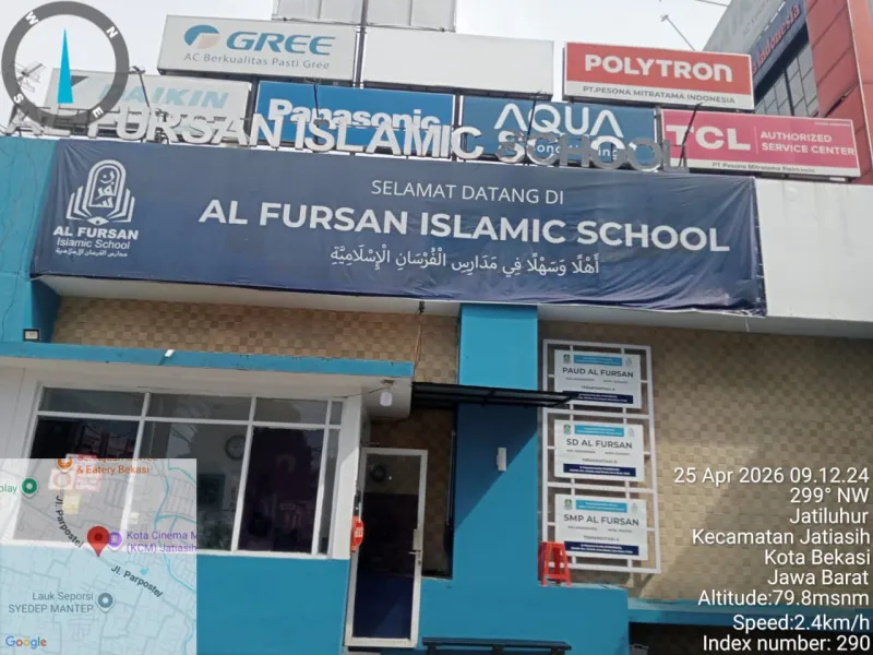 Service AC Rutin di sekolah AL Fursan